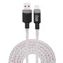 Cabo USB-C i2GO LED RGB 1m 2.4A - i2GO Plus