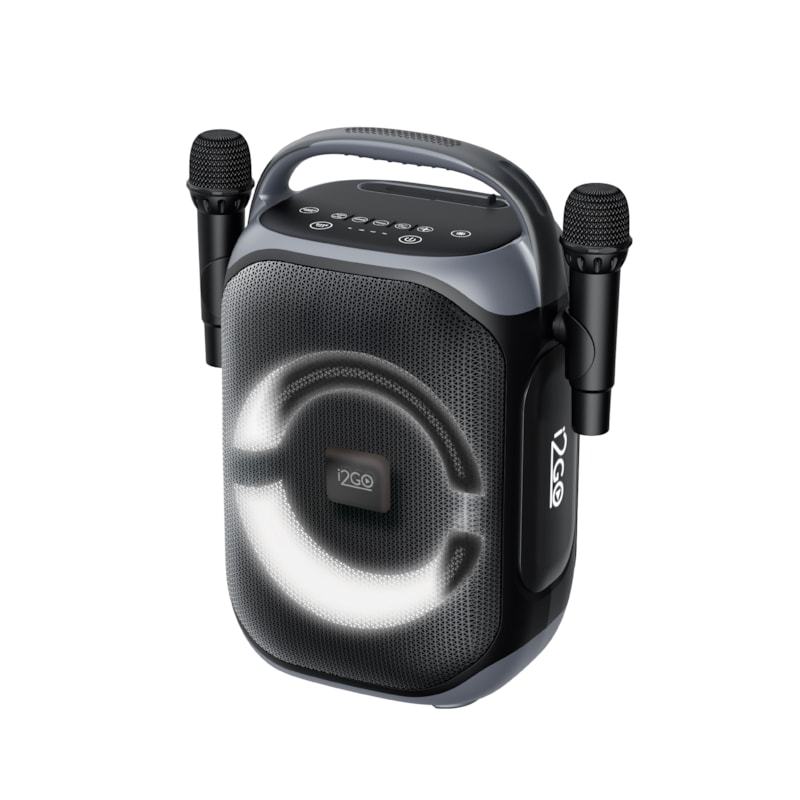 Caixa De Som Bluetooth i2GO Ultra Voice 650 Com Karaokê