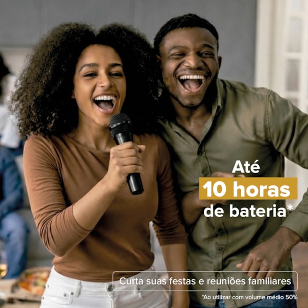 Caixa De Som Bluetooth i2GO Ultra Voice 650 Com Karaokê