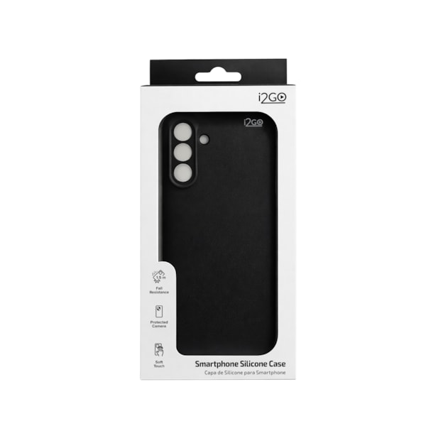 Capa i2GO Silicone Samsung A07 Preto