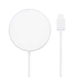 Carregador Magnético MAGSAFE sem Fio Fast Charge i2GO 15W Branco - i2GO PRO