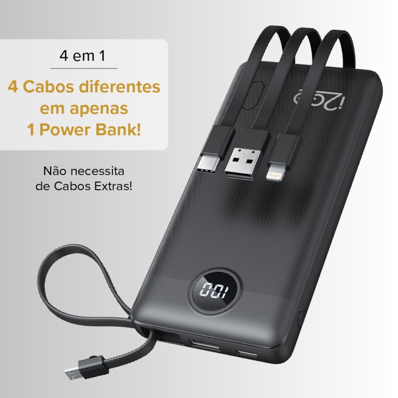 Power Bank, Melhor Power Bank, Carregador Portátil | I2GO
