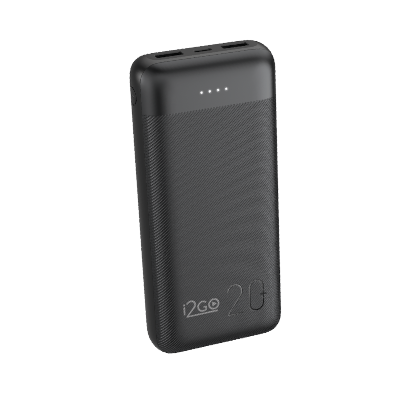 Carregador Portátil Power Bank i2GO 20000 mAh 12 W Smart Charge