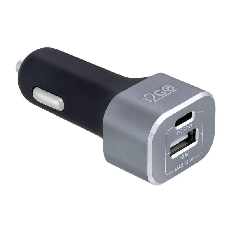 Carregador Veicular  2 Saídas i2GO 32W Power Delivery - i2GO PRO