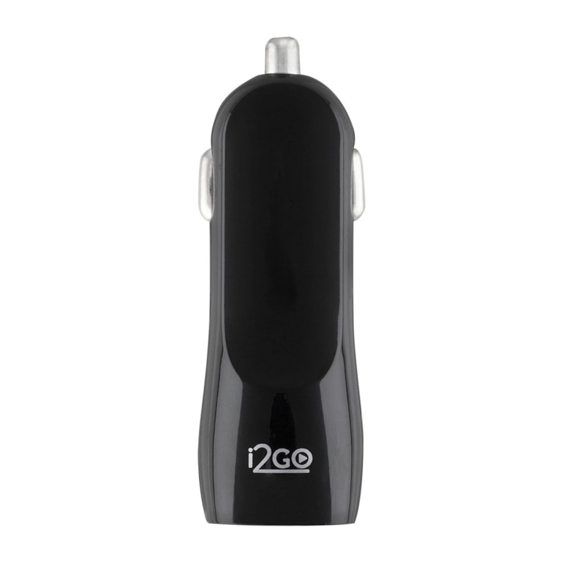 Segunda imagem do produto Carregador Veicular com 2 Saídas USB i2GO 3,4A Preto - i2GO Plus