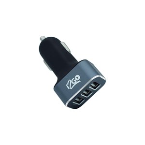 Produto Carregador Veicular com 3 Saídas USB i2GO 4,8A Chumbo - i2GO PRO