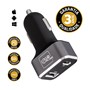 Carregador Veicular Ultra Rápido 30W com 1 Saída USB-C Power Delivery e 1 Saída USB Comum I2GO - i2GO PRO