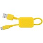 Chaveiro Havaianas by i2GO com Cabo Micro-USB 24cm 2,4A  - Amarelo Banana