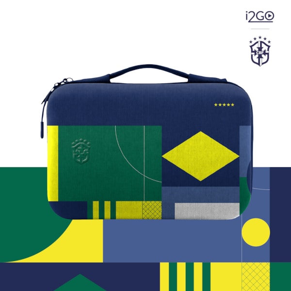 Estojo Para Acessórios i2GO Oficial CBF