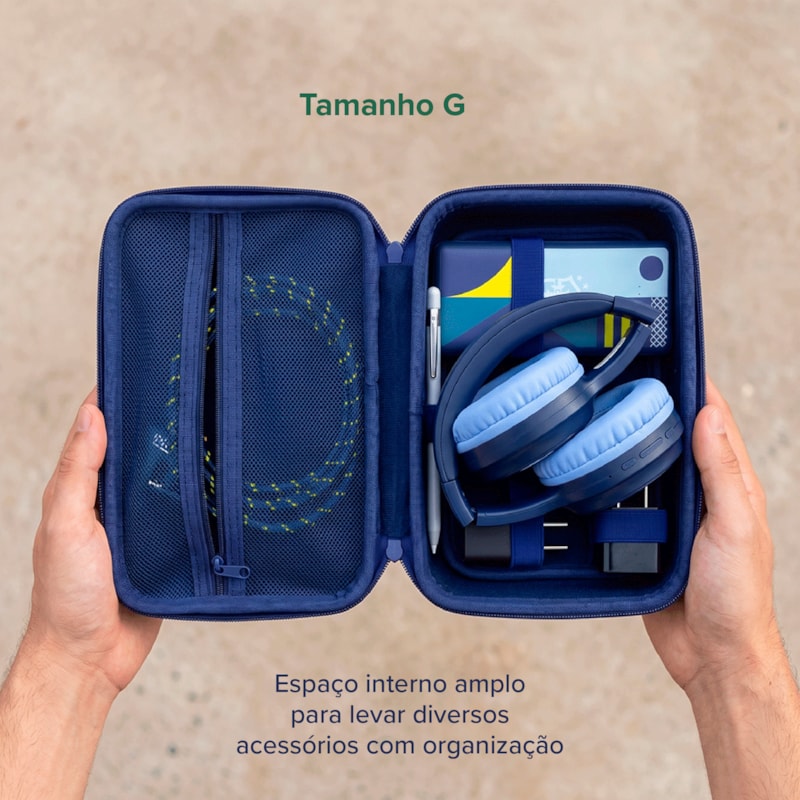Segunda imagem do produto Estojo Para Acessórios i2GO Oficial CBF