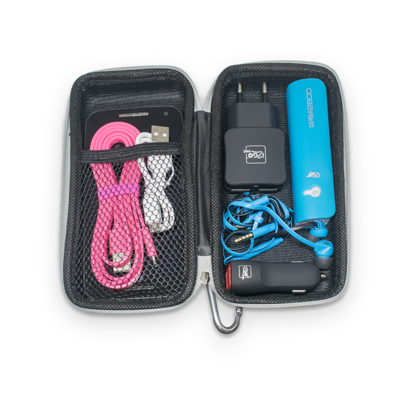 Segunda imagem do produto Estojo para acessórios i2GO PRO Chumbo - i2GO PRO