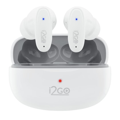 Fone De Ouvido Bluetooth Sem Fio TWS Air Buds 400 i2GO Com Estojo De Carregamento - i2GO Plus