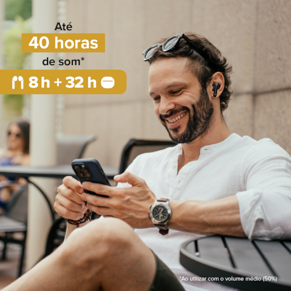 Fone De Ouvido Bluetooth TWS i2GO Air Buds 600 Anc