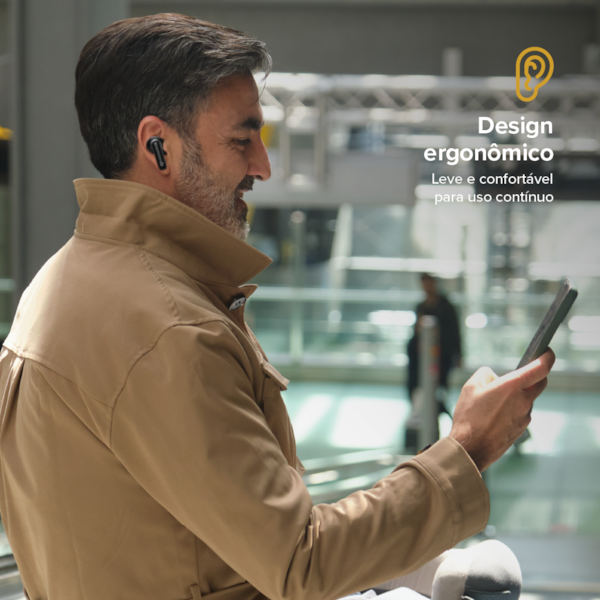 Fone De Ouvido Bluetooth TWS i2GO Air Buds 600 Anc