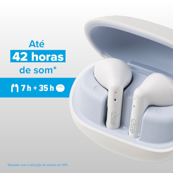 Fone De Ouvido Bluetooth TWS i2GO Air Sound 420