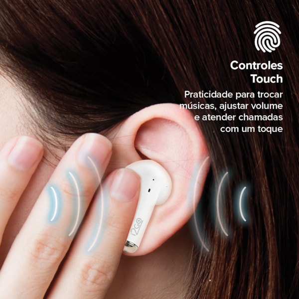 Fone De Ouvido Bluetooth TWS i2GO Air Sound 420