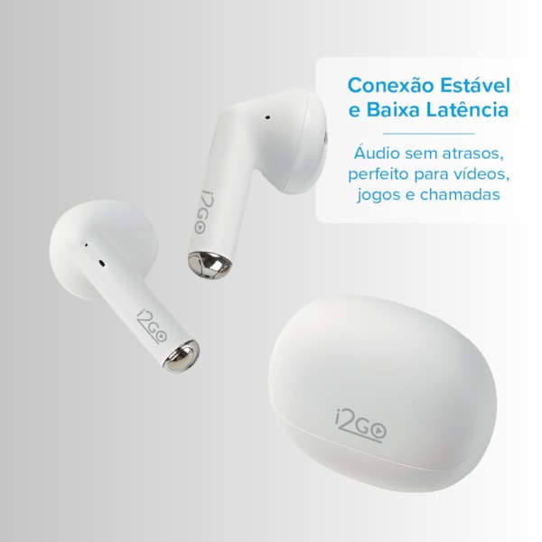 Fone De Ouvido Bluetooth TWS i2GO Air Sound 420