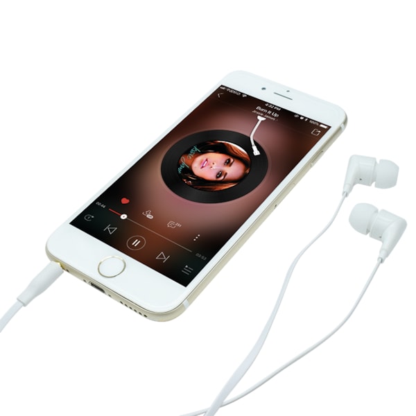 Fone de Ouvido i2GO Intra-Auricular 1,2m 92db Branco - i2GO Basic