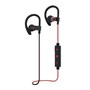 Fone de ouvido i2GO PRO Sport Extreme Bluetooth com Microfone 30cm Preto com Vermelho - i2GO PRO