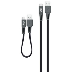 Produto Kit Cabo USB-C i2GO 1,2m 2,4A + Cabo USB-C 20cm 2,4A - i2GO Plus