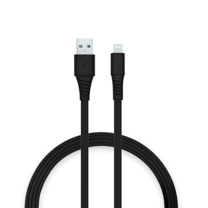 Segunda imagem do produto Kit Carregador Veicular 1A + Cabo Lightning 2,4A i2GO Preto - i2GO Basic