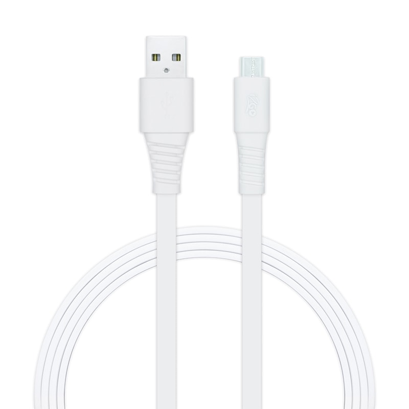 Segunda imagem do produto Kit Carregador Veicular 1A + Cabo Micro USB 2,4A i2GO Branco - i2GO Basic