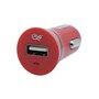 Kit Carregador Veicular 1A + Cabo Micro USB 2,4A i2GO Vermelho - i2GO Basic