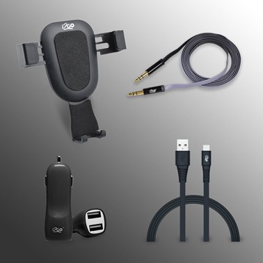 Kit Completo Veicular Gravity para Smartphone Android (Cabo Micro-USB) - i2GO Basic