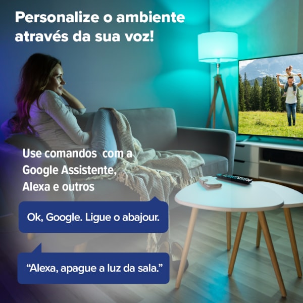 Lâmpada Inteligente Smart Lamp i2GO Wi-Fi 10W - i2GO Home