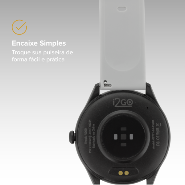 Pulseira Smartwatch R200 e S200 - Prata