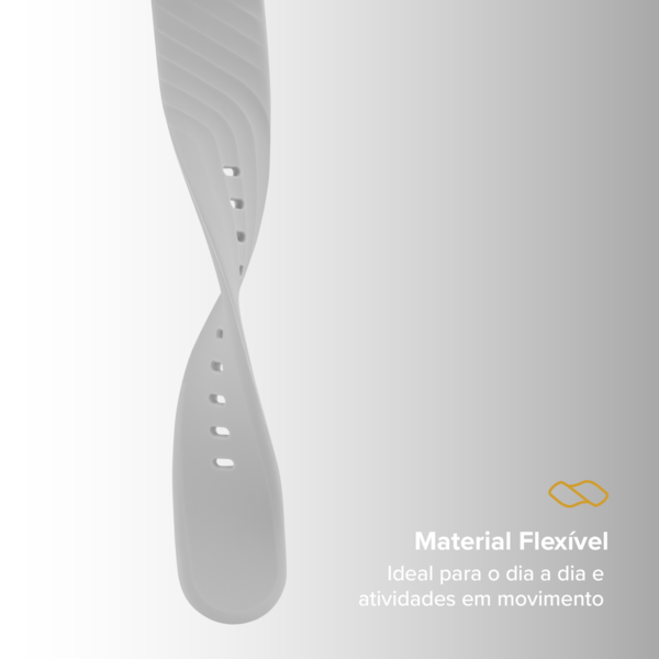 Pulseira Smartwatch R200 e S200 - Prata