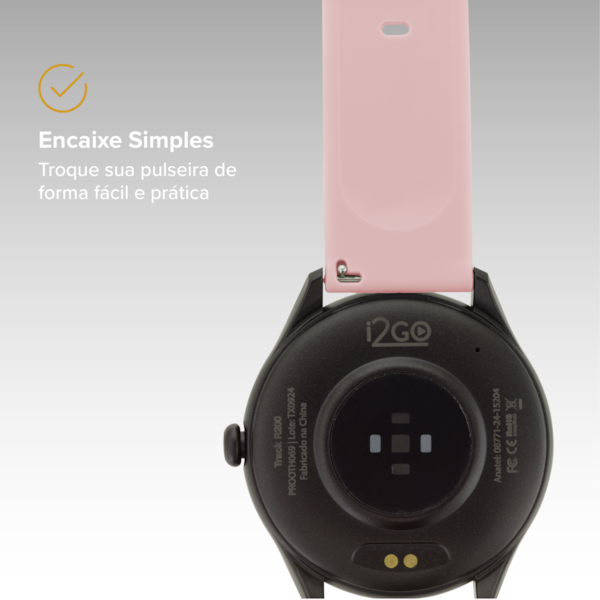 Pulseira Smartwatch R200 e S200 - Rosa