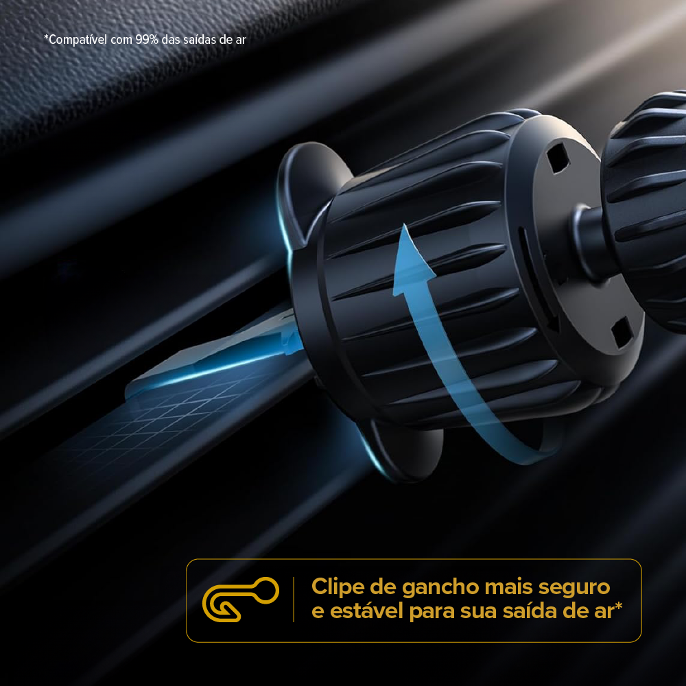 yomogii② Suporte Veicular i2GO Ultramagnetic 36 Ímãs e Rotação 360°