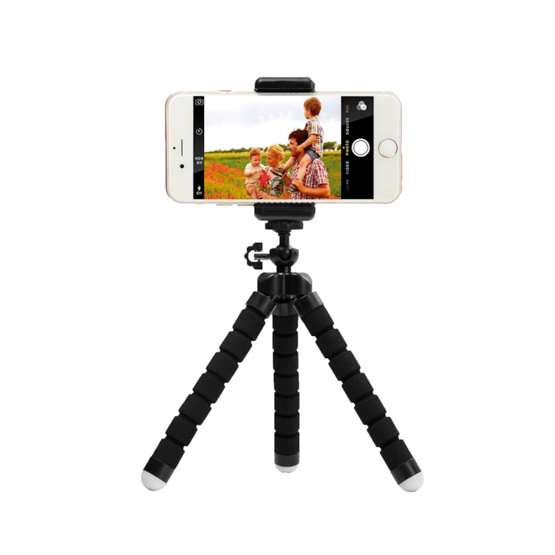 Tripé para Smartphone e Câmera de Ação i2GO Preto - i2GO Basic
