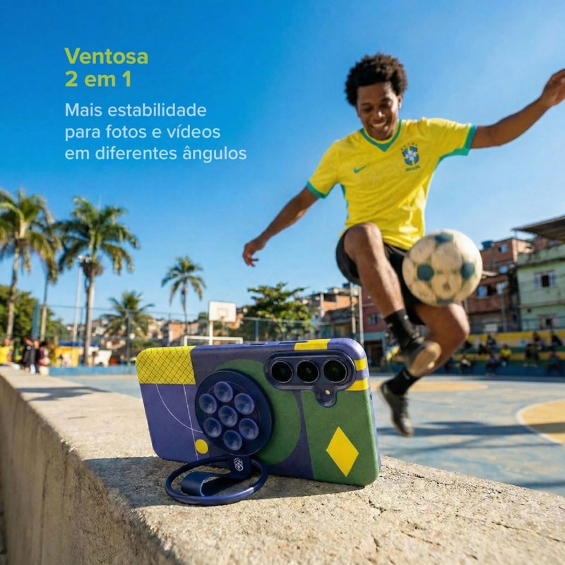 Segunda imagem do produto Ventosa Suporte Com Magsafe i2GO Oficial CBF